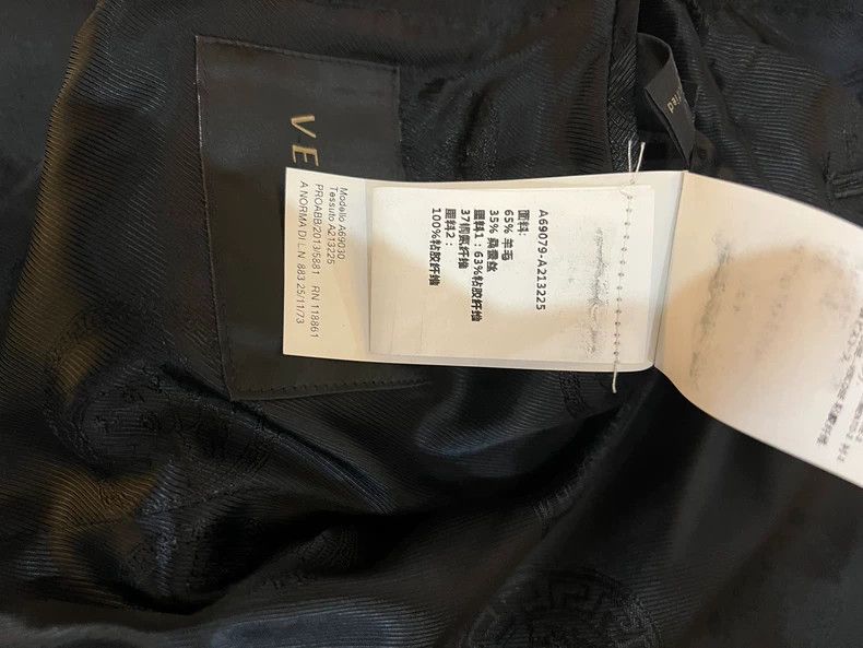 Versace Versace Medusa Series Black Suit Set - dmc Size US L / EU 52-54 / 3 - 8 Thumbnail