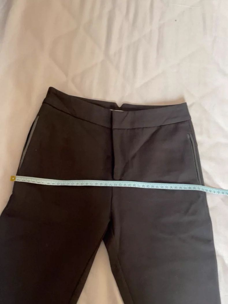 Helmut Lang Helmut Lang Leather Panel Slim Fit Trousers - dmc Size US 30 / EU 46 - 8 Thumbnail