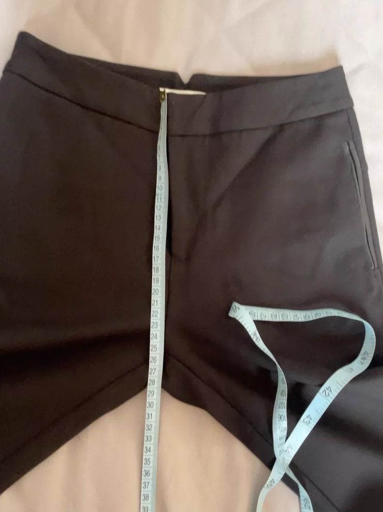 Helmut Lang Helmut Lang Leather Panel Slim Fit Trousers - dmc Size US 30 / EU 46 - 9 Thumbnail