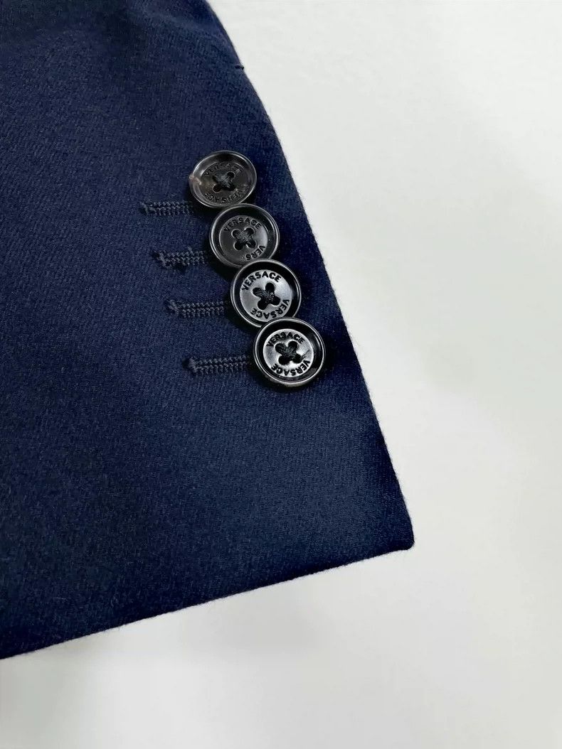 Versace VERSACE Men's Wool Suit Set - dmc Size US M / EU 48-50 / 2 - 4 Thumbnail