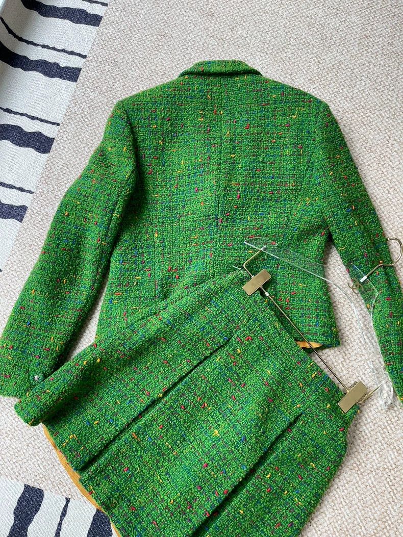 Versace Versace Tweed Jacket and Skirt Set - dmc Size US M / EU 48-50 / 2 - 5 Thumbnail
