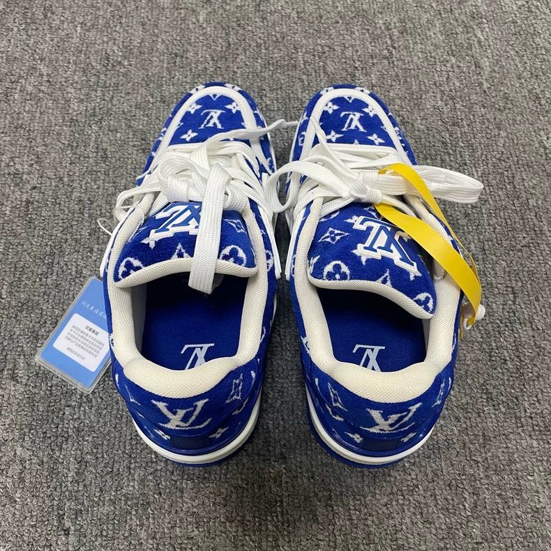 Louis Vuitton Louis Vuitton Low-Top Lace-Up Sneakers - dmc Size US 6 / EU 39 - 4 Thumbnail