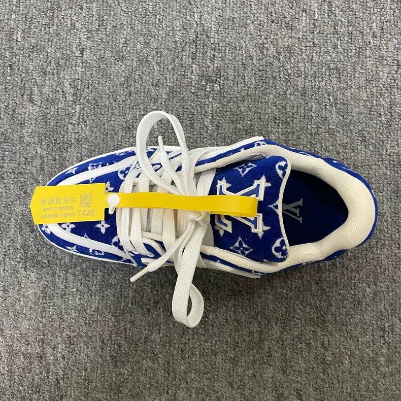 Louis Vuitton Louis Vuitton Low-Top Lace-Up Sneakers - dmc Size US 6 / EU 39 - 8 Thumbnail