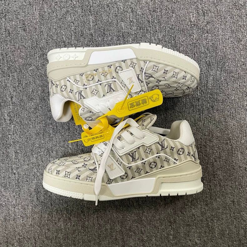 Louis Vuitton Louis Vuitton Trainer Low Top Sneakers - dmc Size US 5 / EU 37 - 4 Thumbnail