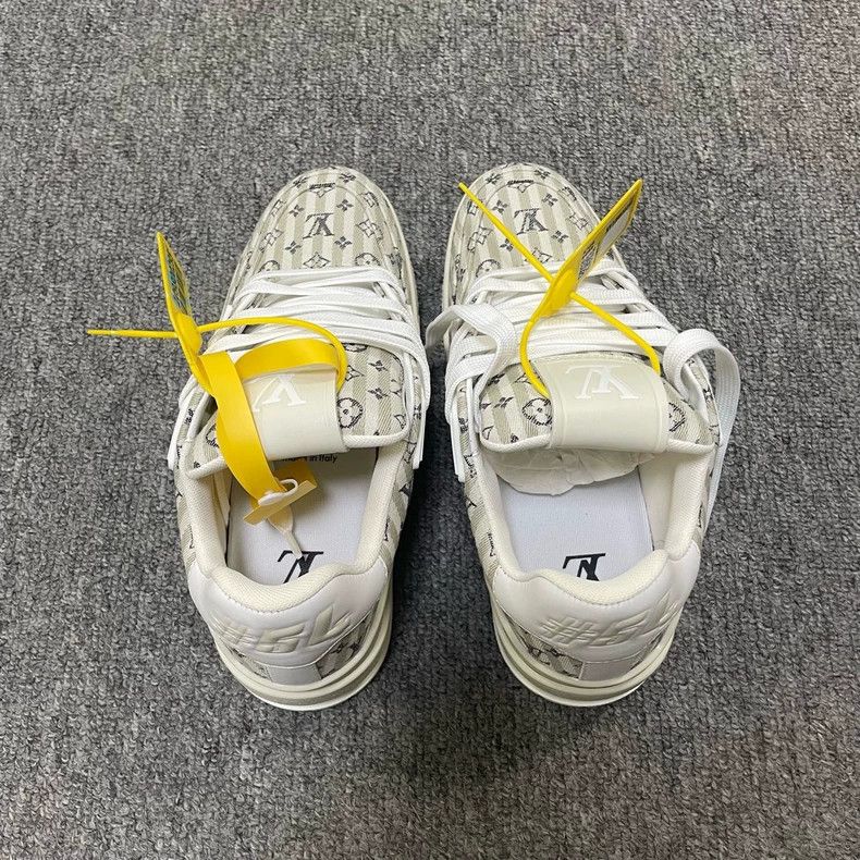 Louis Vuitton Louis Vuitton Trainer Low Top Sneakers - dmc Size US 5 / EU 37 - 3 Thumbnail