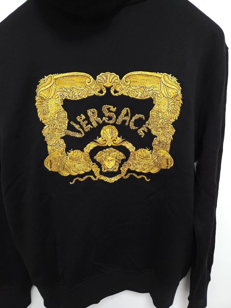 Versace Versace Gold Embroidery Hoodie Jacket - dmc Size US M / EU 48-50 / 2 - 5 Thumbnail