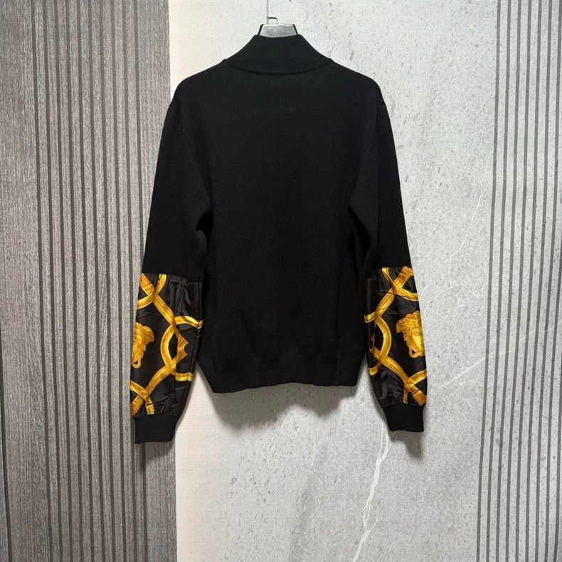 Versace Versace Wool Blend Medusa Bomber Jacket - dmc Size US L / EU 52-54 / 3 - 7 Thumbnail