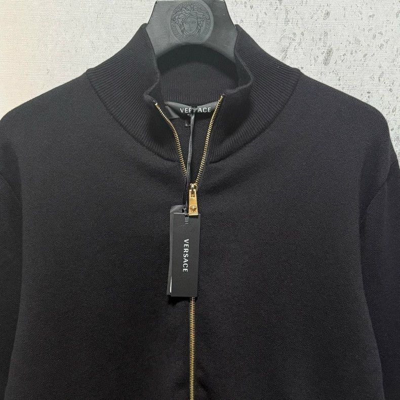 Versace Versace Wool Blend Medusa Bomber Jacket - dmc Size US L / EU 52-54 / 3 - 5 Thumbnail