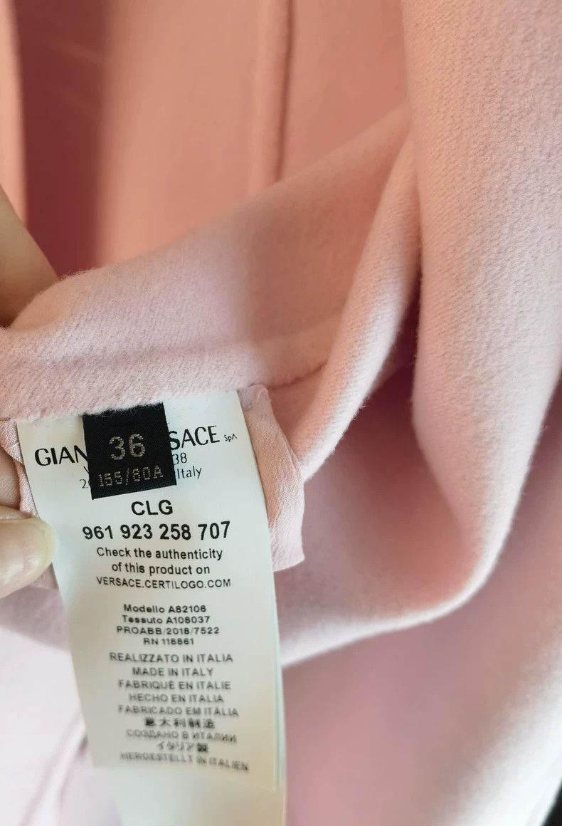 Versace Versace Pink Cape Coat New - dmc Size US S / EU 44-46 / 1 - 5 Thumbnail