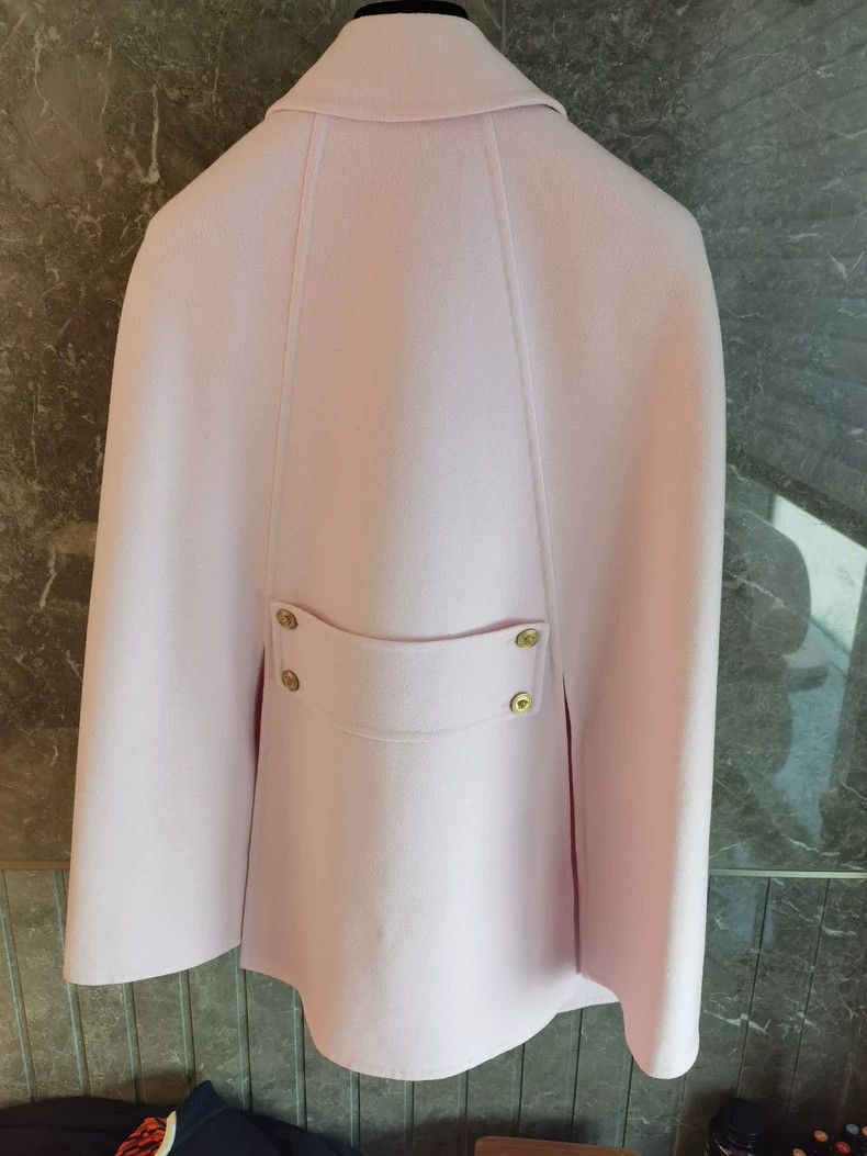 Versace Versace Pink Cape Coat New - dmc Size US S / EU 44-46 / 1 - 2 Thumbnail