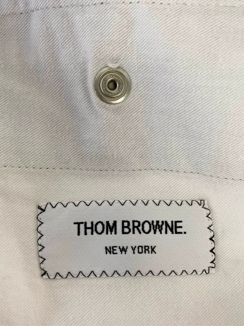 Thom Browne Thom Browne Wool Classic Stripe Trousers - dmc Size US 34 / EU 50 - 4 Thumbnail