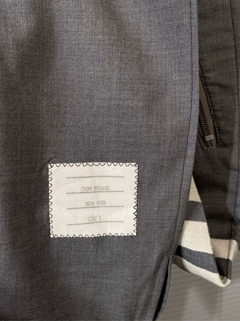 Thom Browne Thom Browne Wool Classic Stripe Trousers - dmc Size US 34 / EU 50 - 3 Thumbnail