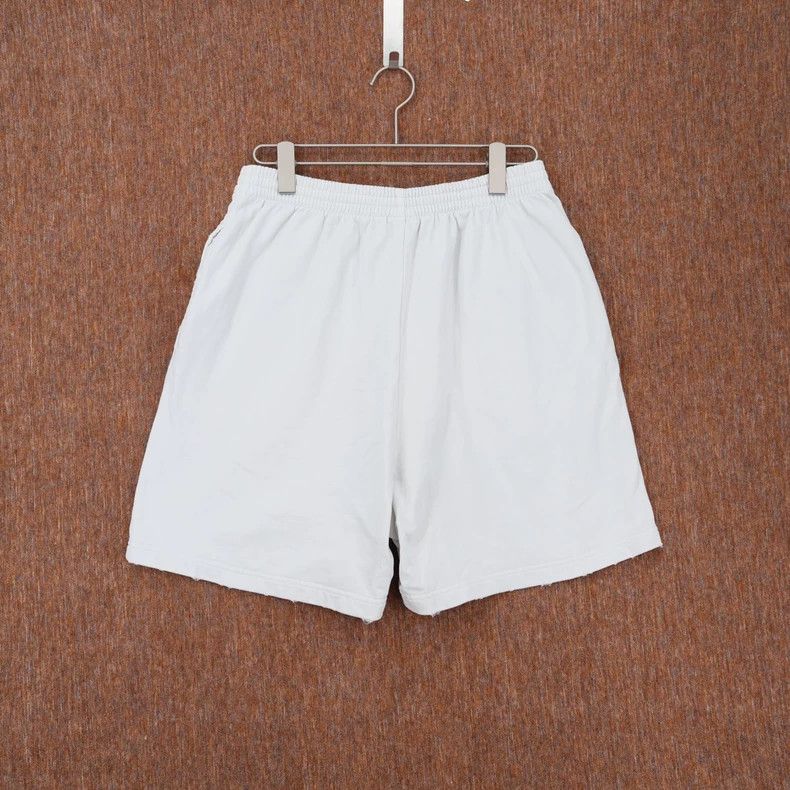 Balenciaga Balenciaga Embroidered Logo Casual Shorts - dmc Size US 30 / EU 46 - 6 Thumbnail