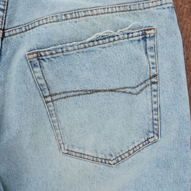 Balenciaga Balenciaga Pull Up Washed Wide-Leg Jeans - dmc Size US 30 / EU 46 - 4 Thumbnail