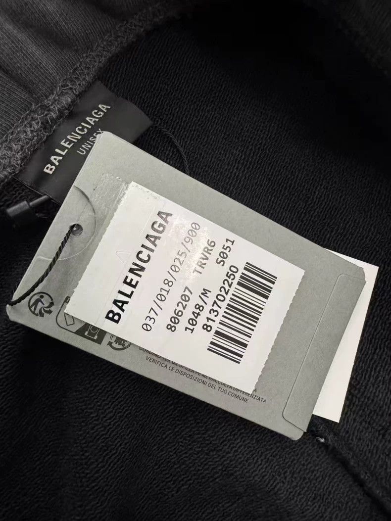 Balenciaga Balenciaga 25 Show Crystal Graffiti Sweatpants - dmc Size US 34 / EU 50 - 4 Thumbnail