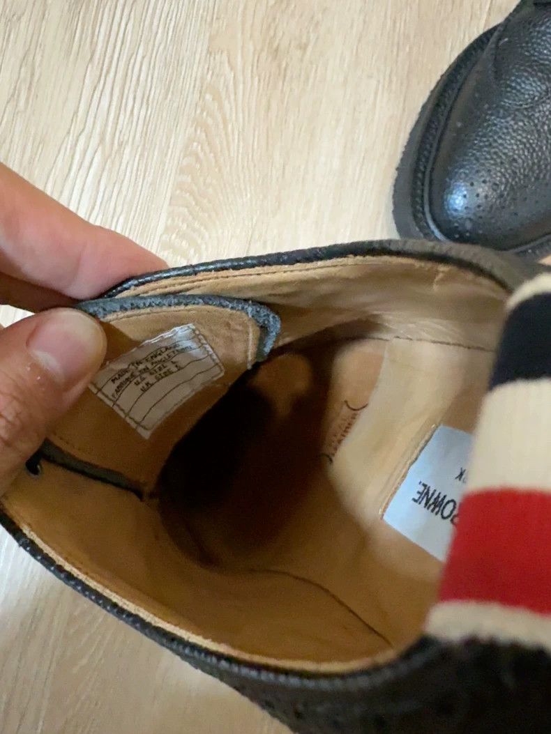Thom Browne Thom Browne Black Embossed Leather Shoes - dmc Size US 7 / EU 40 - 5 Thumbnail