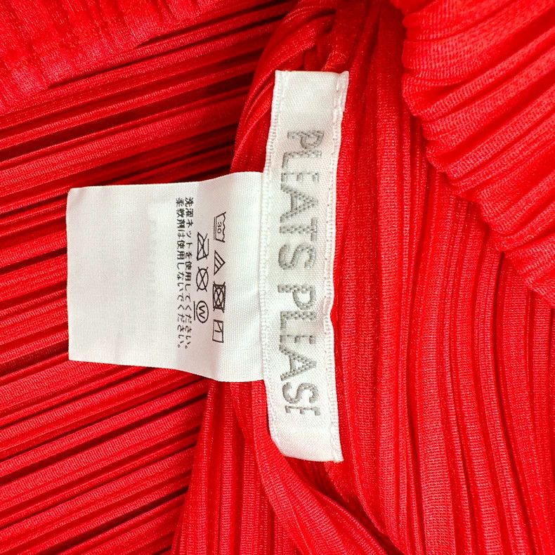 Issey Miyake Issey Miyake Red Long Sleeve Sweater - dmc Size US L / EU 52-54 / 3 - 2 Thumbnail