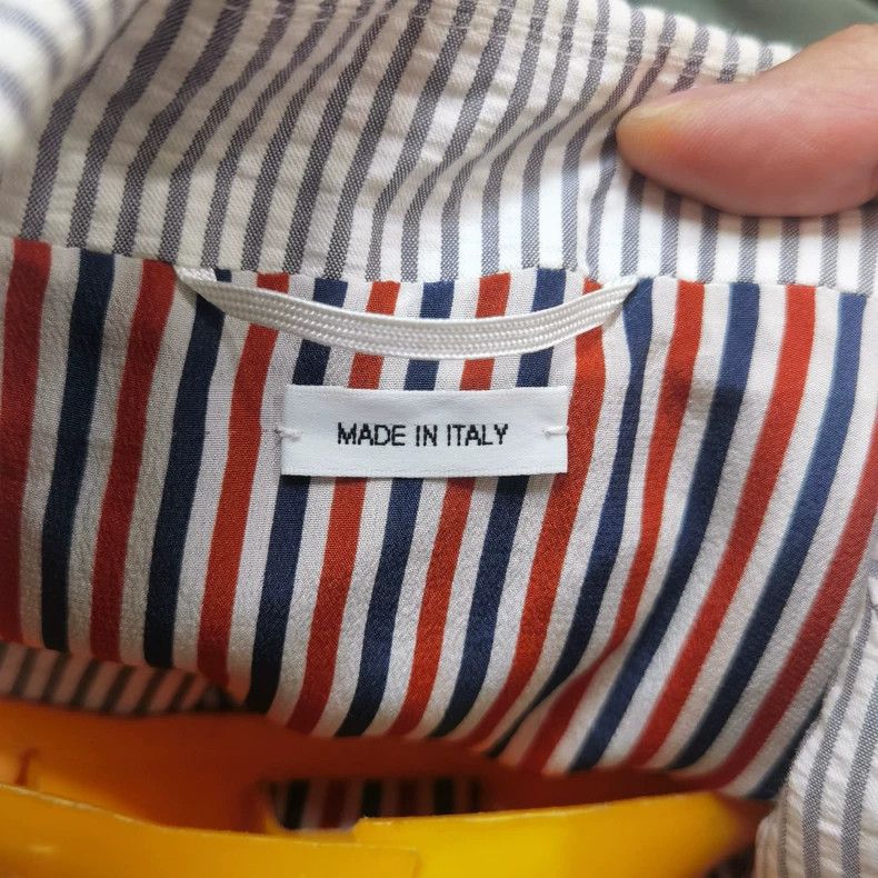 Thom Browne Thom Browne TB Striped Double-Breasted Blazer - dmc Size US M / EU 48-50 / 2 - 5 Thumbnail