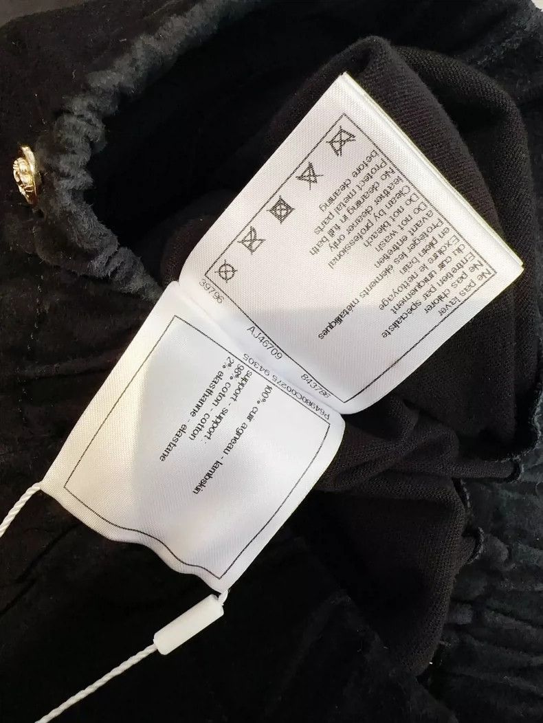 Chanel Chanel Black Suede Skinny Pants- dmc Size US 30 / EU 46 - 7 Thumbnail