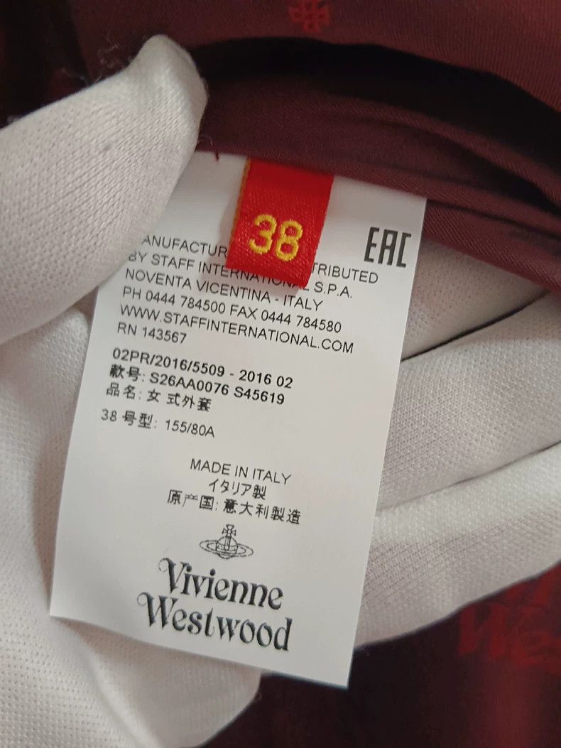 Vivienne Westwood Vivienne Westwood Wool Double-Breasted Coat- dmc Size US L / EU 52-54 / 3 - 7 Thumbnail