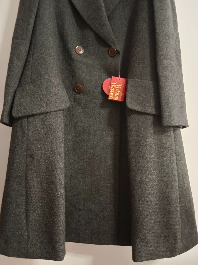 Vivienne Westwood Vivienne Westwood Wool Double-Breasted Coat- dmc Size US L / EU 52-54 / 3 - 4 Thumbnail