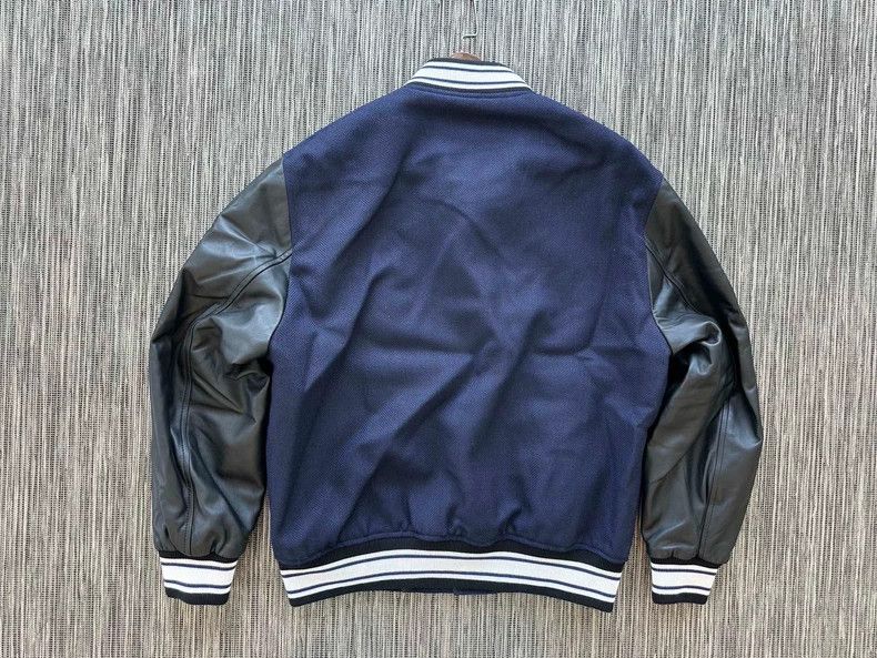 Versace VERSACE Men's Wool Leather Padded Jacket- dmc Size US M / EU 48-50 / 2 - 8 Thumbnail