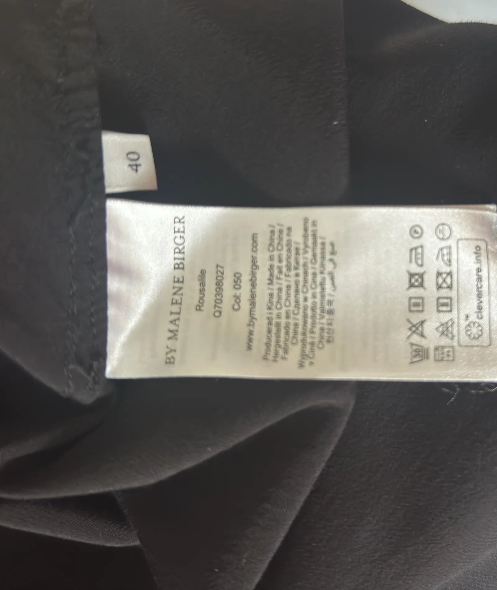By Malene Birger By Malene Birger By Malene Birger Rousalile – Black Dress Size M / US 6-8 / IT 42-44 - 3 Thumbnail
