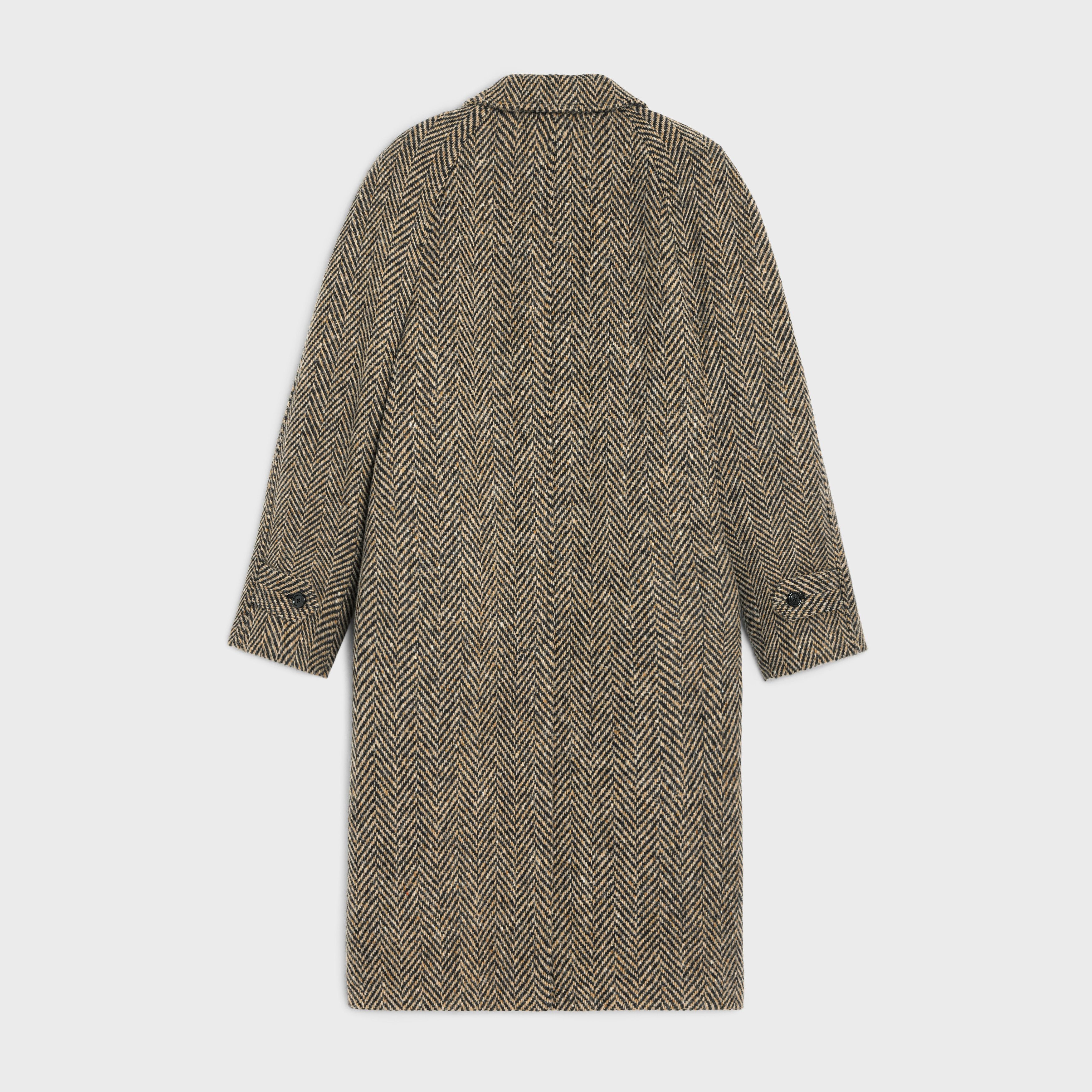 Celine mac coat in herringbone tweed Size US XXL / EU 58 / 5 - 2 Thumbnail