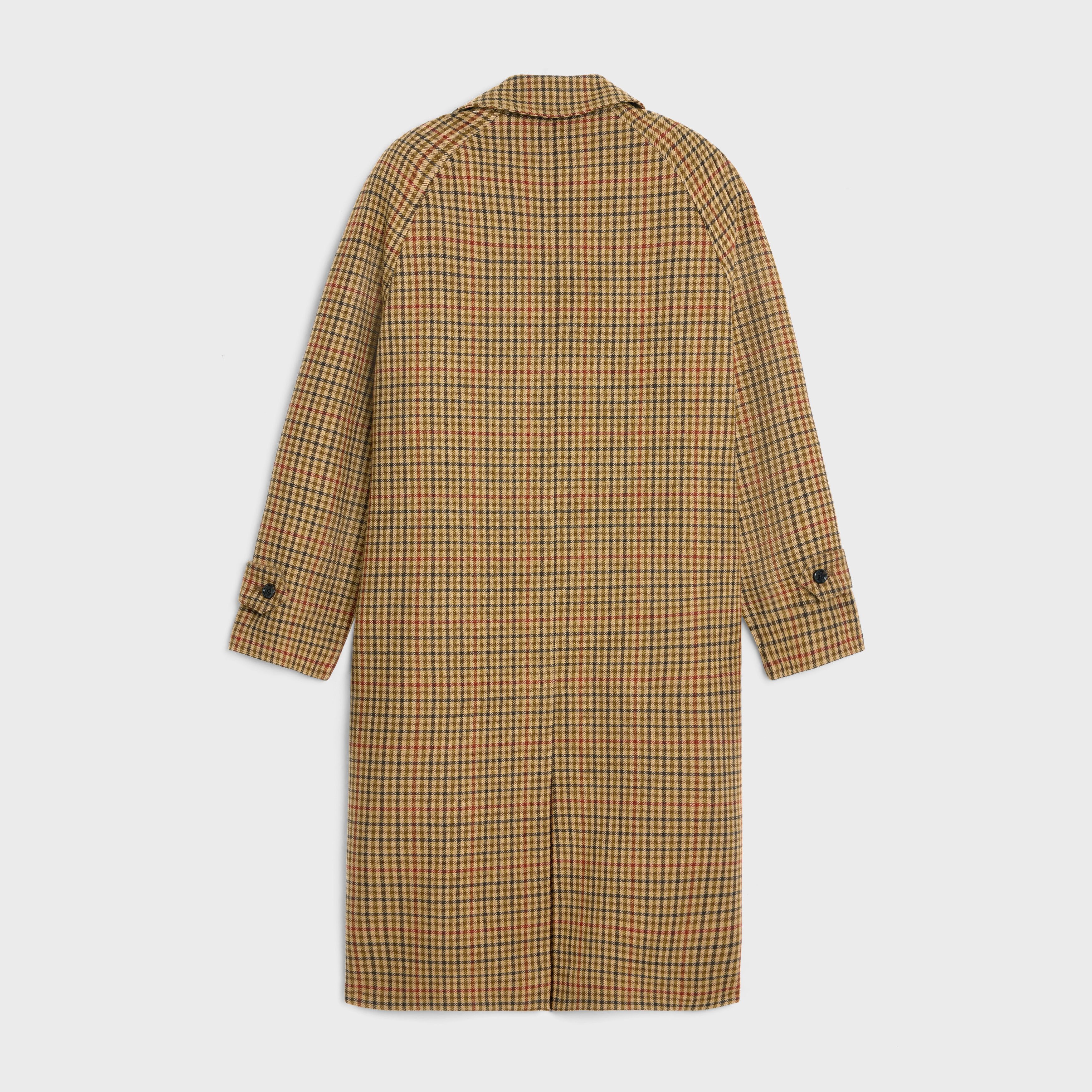 Celine mac coat in checked wool Size US L / EU 52-54 / 3 - 2 Thumbnail