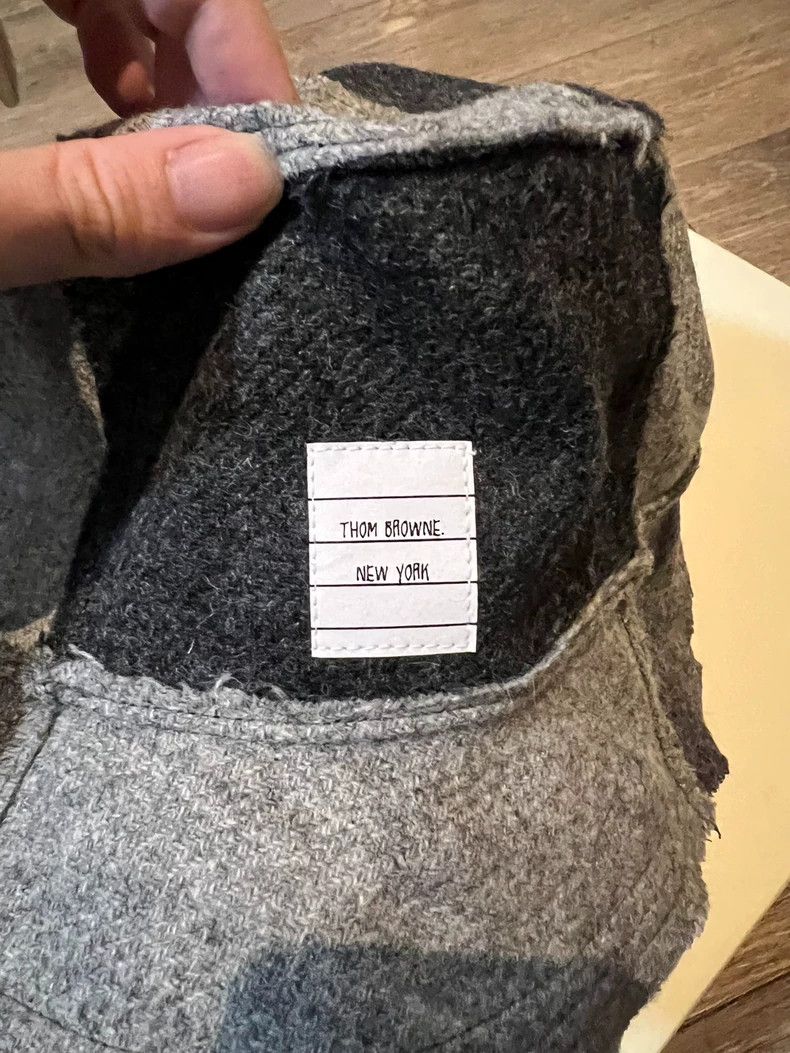 Thom Browne Thom Browne Wool Deconstructed Bucket Hat- dmc Size ONE SIZE - 2 Thumbnail