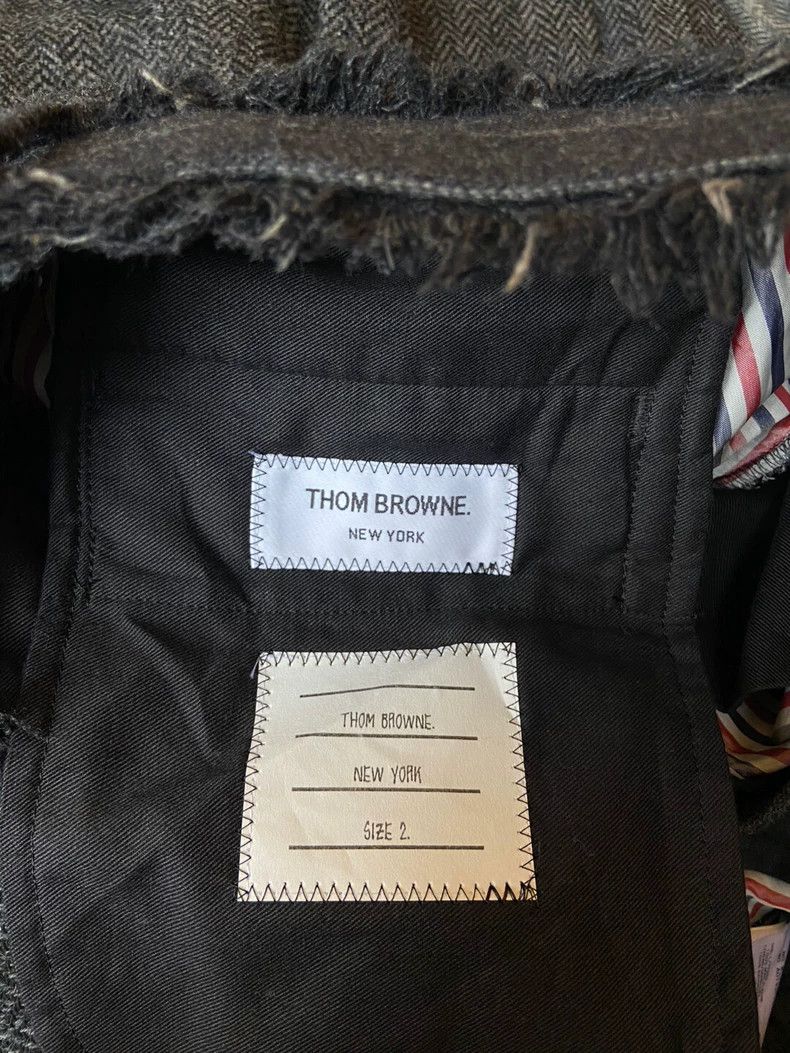 Thom Browne Thom Browne Distressed Convertible Skirt Pants- dmc Size US 30 / EU 46 - 7 Thumbnail