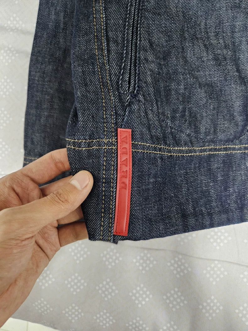 Prada Prada Sport Vintage Denim Jacket- dmc Size US M / EU 48-50 / 2 - 5 Thumbnail