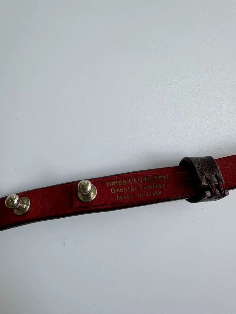 Dries Van Noten Dries Van Noten Beaded Leather Belt- dmc Size ONE SIZE - 5 Thumbnail