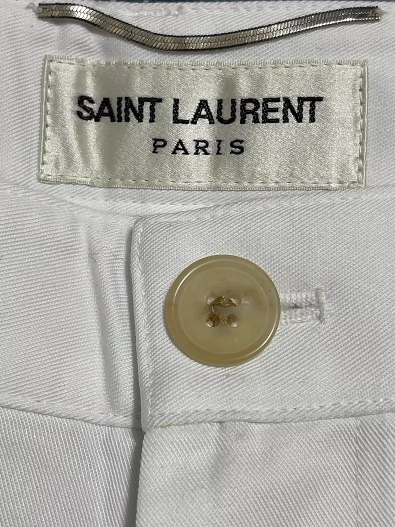 Saint Laurent Paris Saint Laurent White Casual Pants- dmc Size US 34 / EU 50 - 7 Thumbnail
