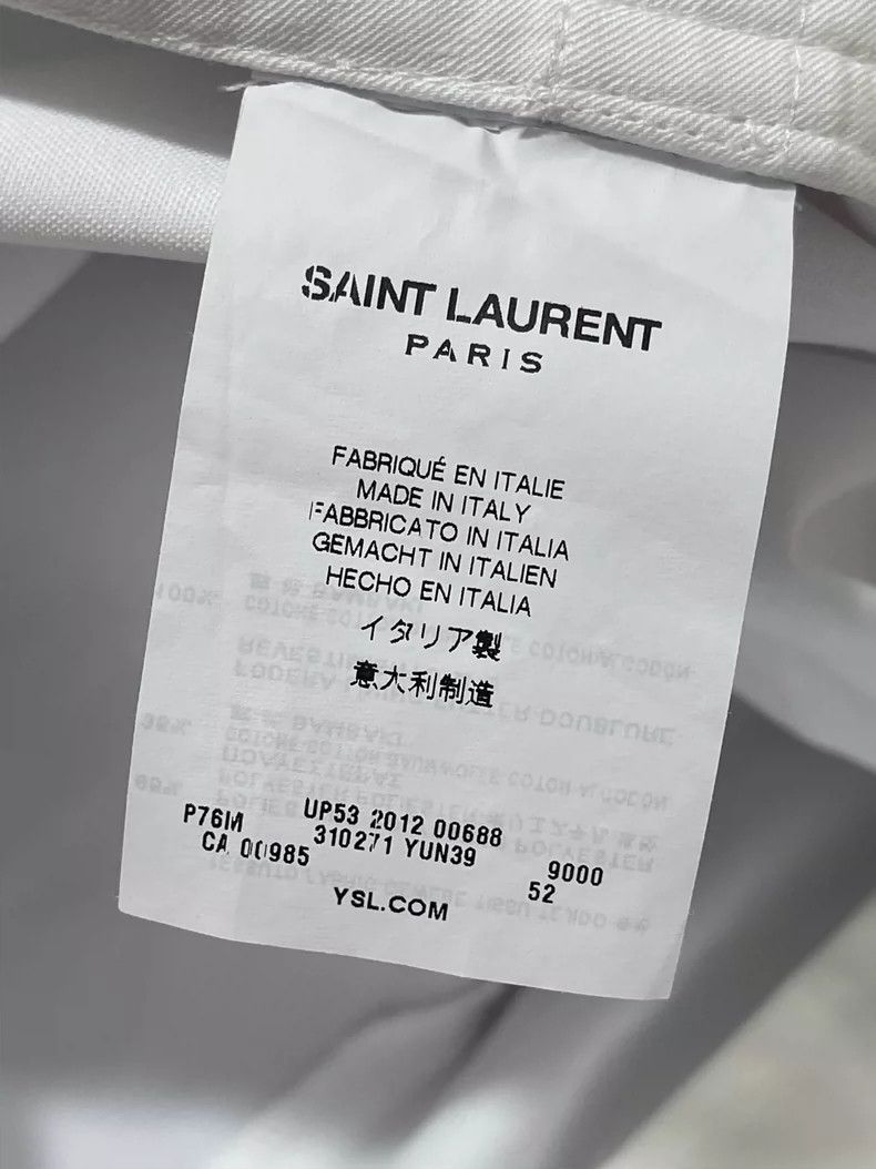 Saint Laurent Paris Saint Laurent White Casual Pants- dmc Size US 34 / EU 50 - 8 Thumbnail