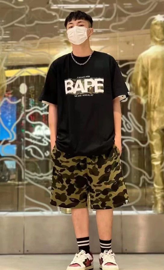 Bape BAPE Green Camo Cargo Shorts- dmc Size US 34 / EU 50 - 6 Thumbnail