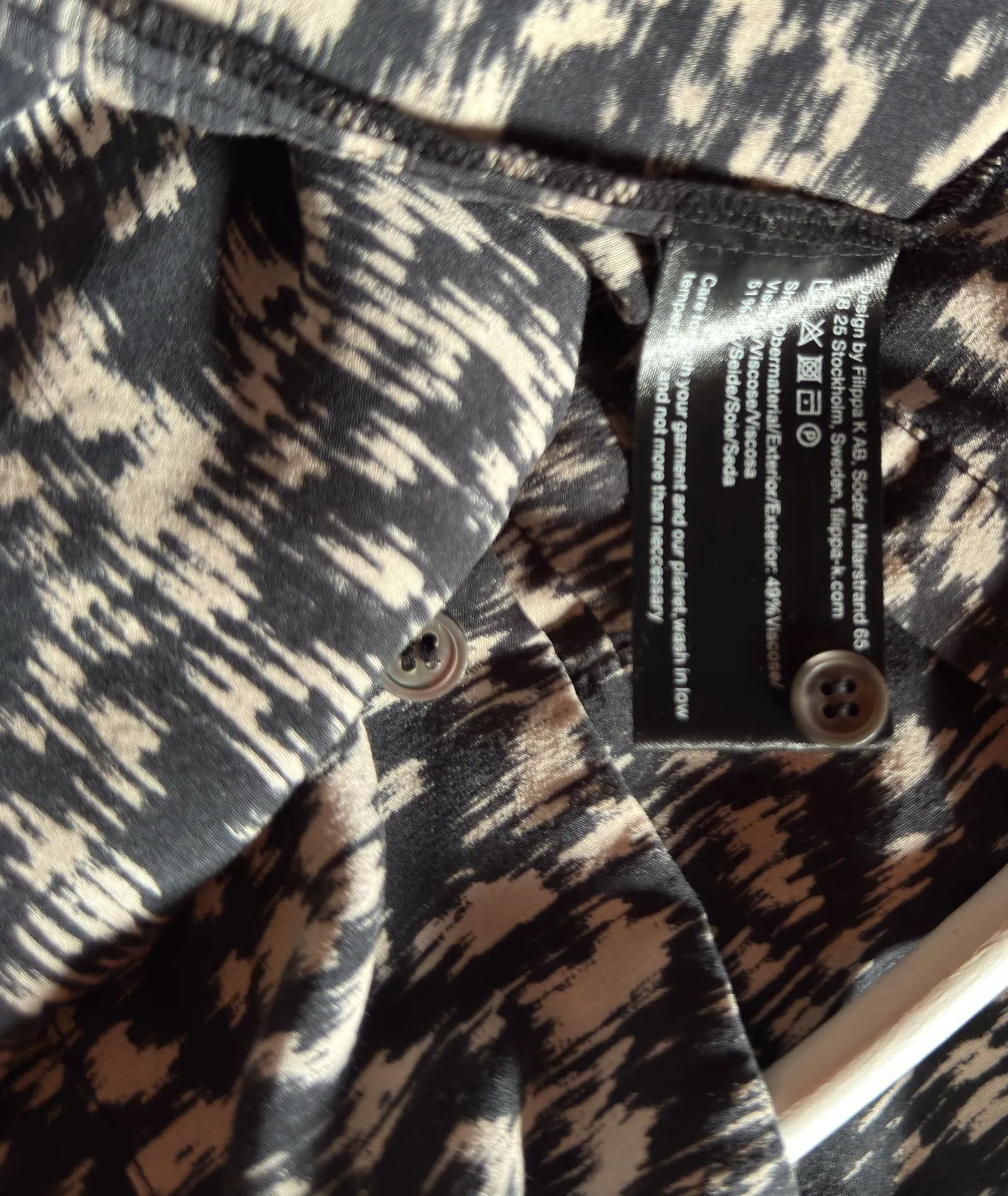 Filippa K Filippa K Print Blouse Blouse Size M / US 6-8 / IT 42-44 - 3 Thumbnail