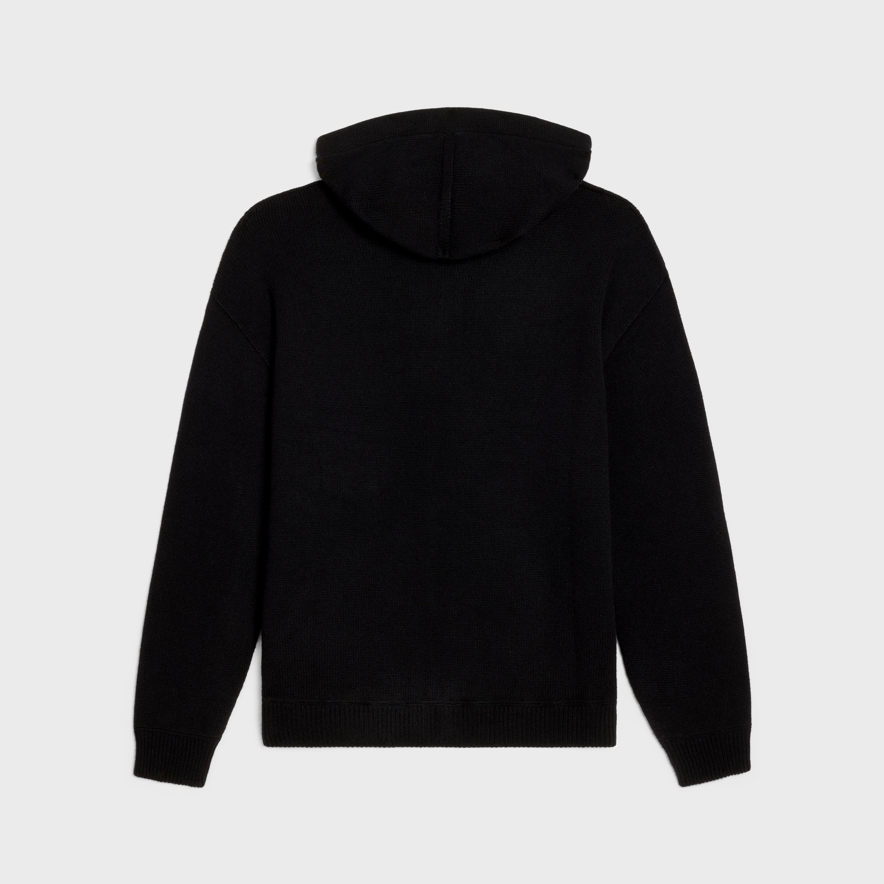 Celine celine hooded sweater in wool and cashmere Size US XS / EU 42 / 0 - 2 Thumbnail