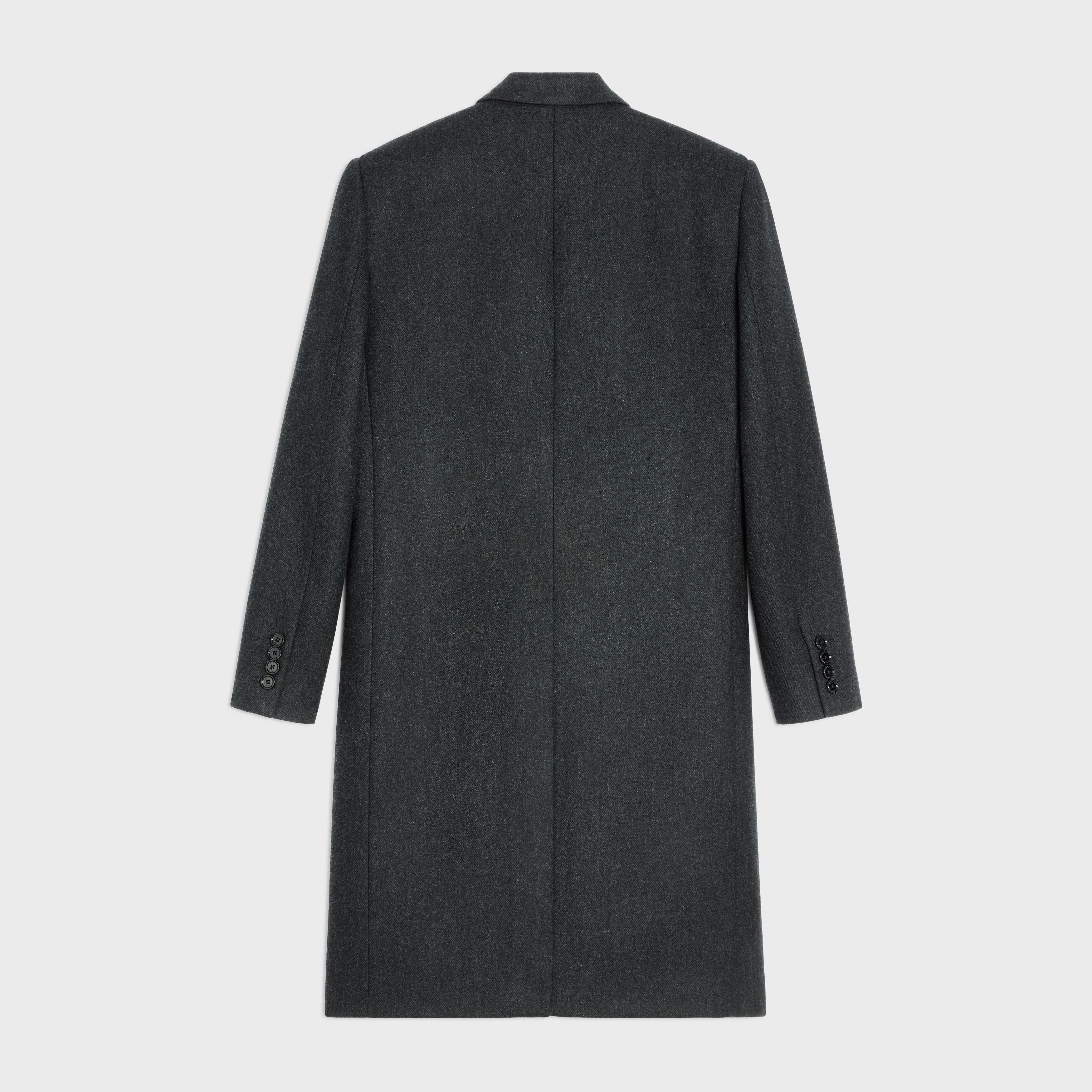 Celine DIAGONAL WOOL OVERCOAT Size US XL / EU 56 / 4 - 2 Thumbnail
