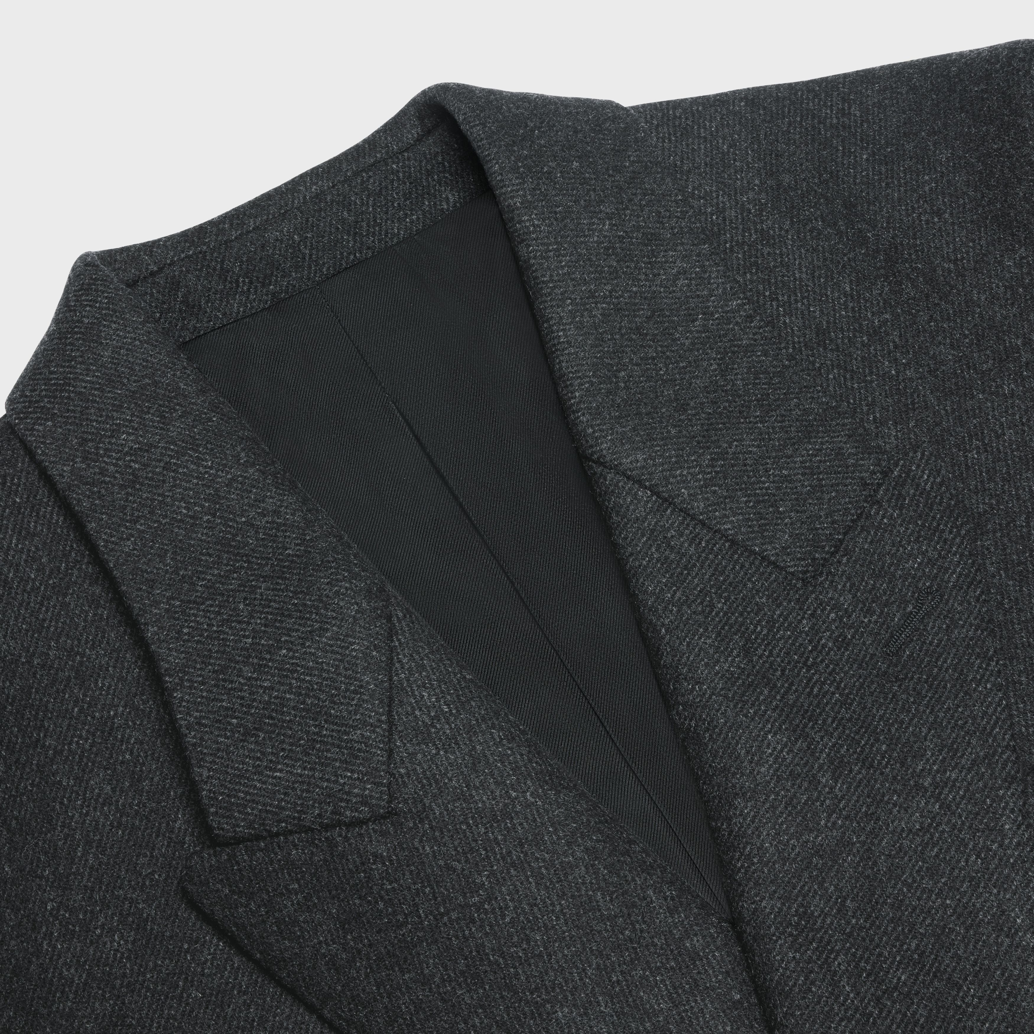 Celine DIAGONAL WOOL OVERCOAT Size US XL / EU 56 / 4 - 3 Thumbnail