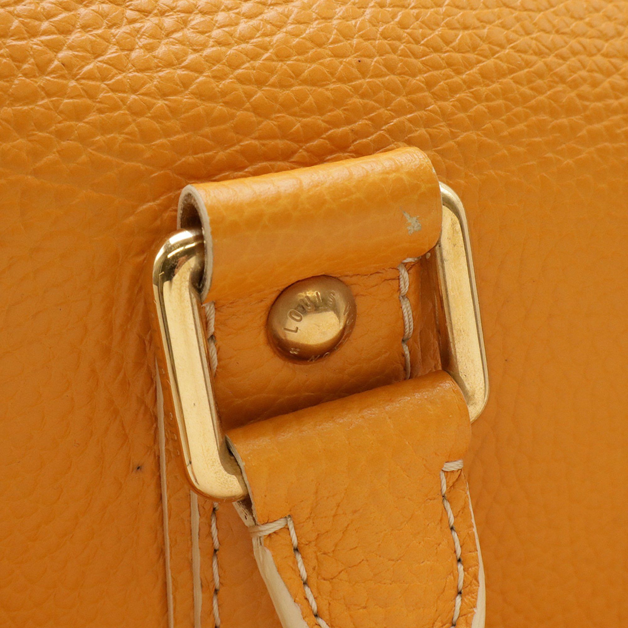 Louis Vuitton LOUIS VUITTON Tobaco Carryall Boston Bag, Travel Jaune, Yellow, M95138 Size ONE SIZE - 7 Thumbnail