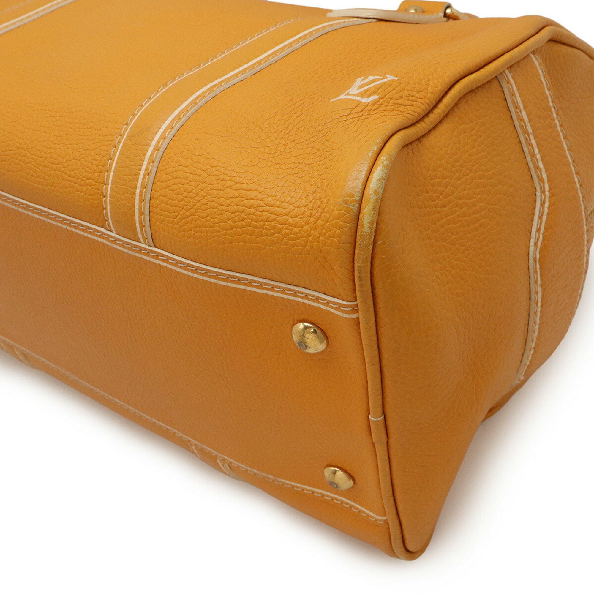 Louis Vuitton LOUIS VUITTON Tobaco Carryall Boston Bag, Travel Jaune, Yellow, M95138 Size ONE SIZE - 4 Thumbnail