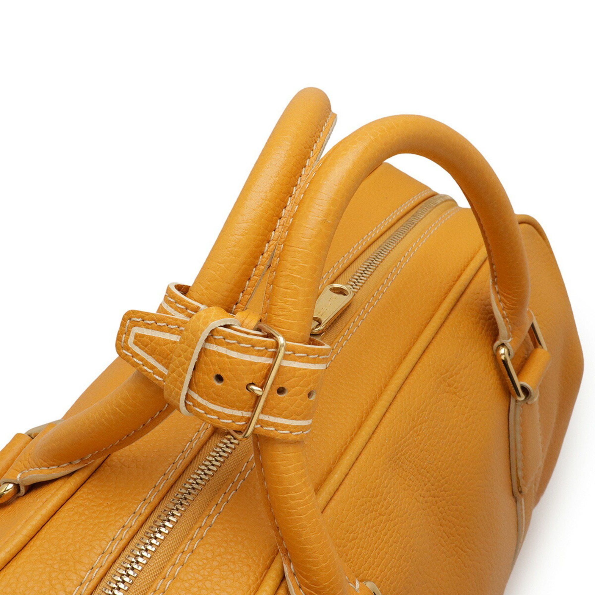Louis Vuitton LOUIS VUITTON Tobaco Carryall Boston Bag, Travel Jaune, Yellow, M95138 Size ONE SIZE - 6 Thumbnail