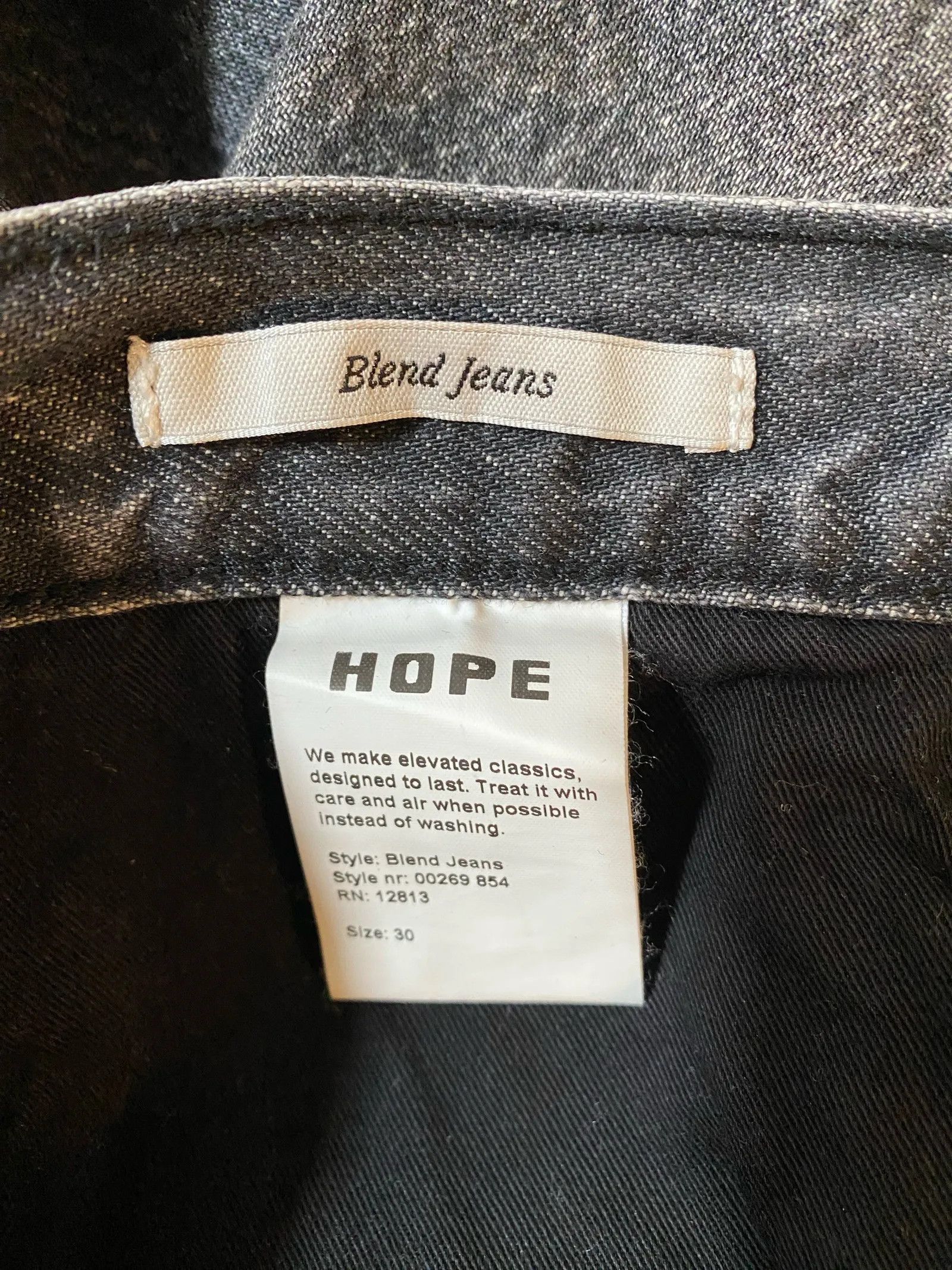 Hope Hope Blend Jeans Size 30" / US 8 / IT 44 - 2 Thumbnail