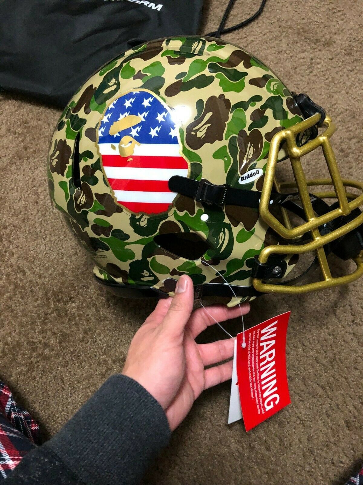 Bape adidas helmet on sale