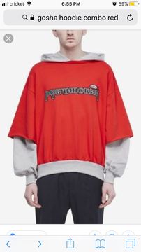 Gosha rubchinskiy cheap sweatshirt combo