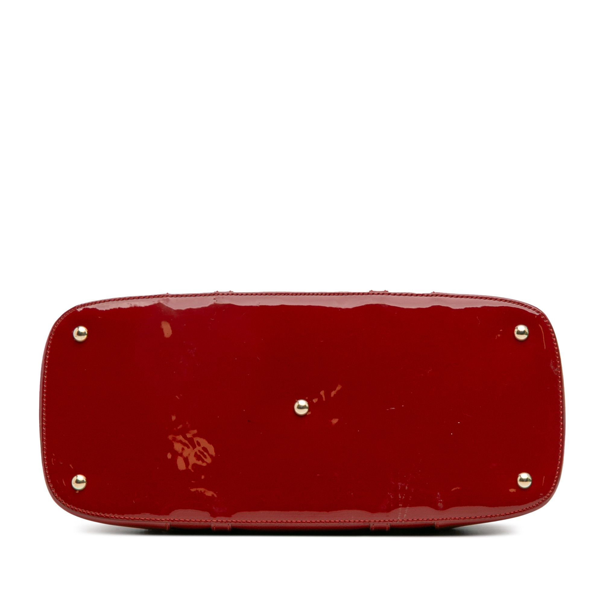 Gucci Gucci Large Microguccissima Patent Nice Dome Top Handle Bag Size ONE SIZE - 3 Thumbnail