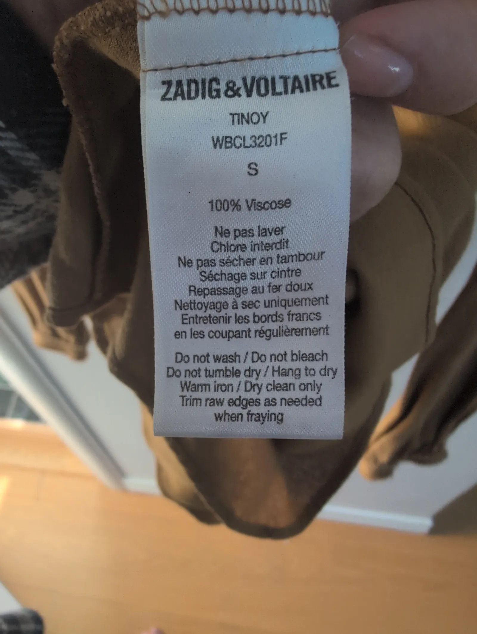 Zadig & Voltaire Zadig & Voltaire Blouse Size S / US 4 / IT 40 - 2 Thumbnail