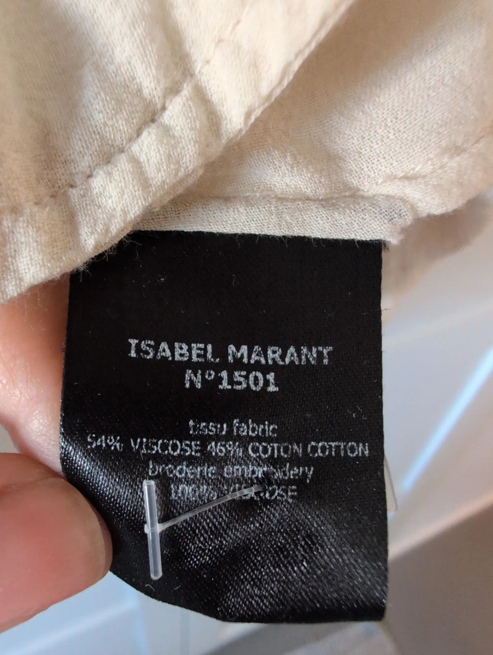 Isabel Marant Isabel Marant Etoile Blouse Size S / US 4 / IT 40 - 3 Thumbnail