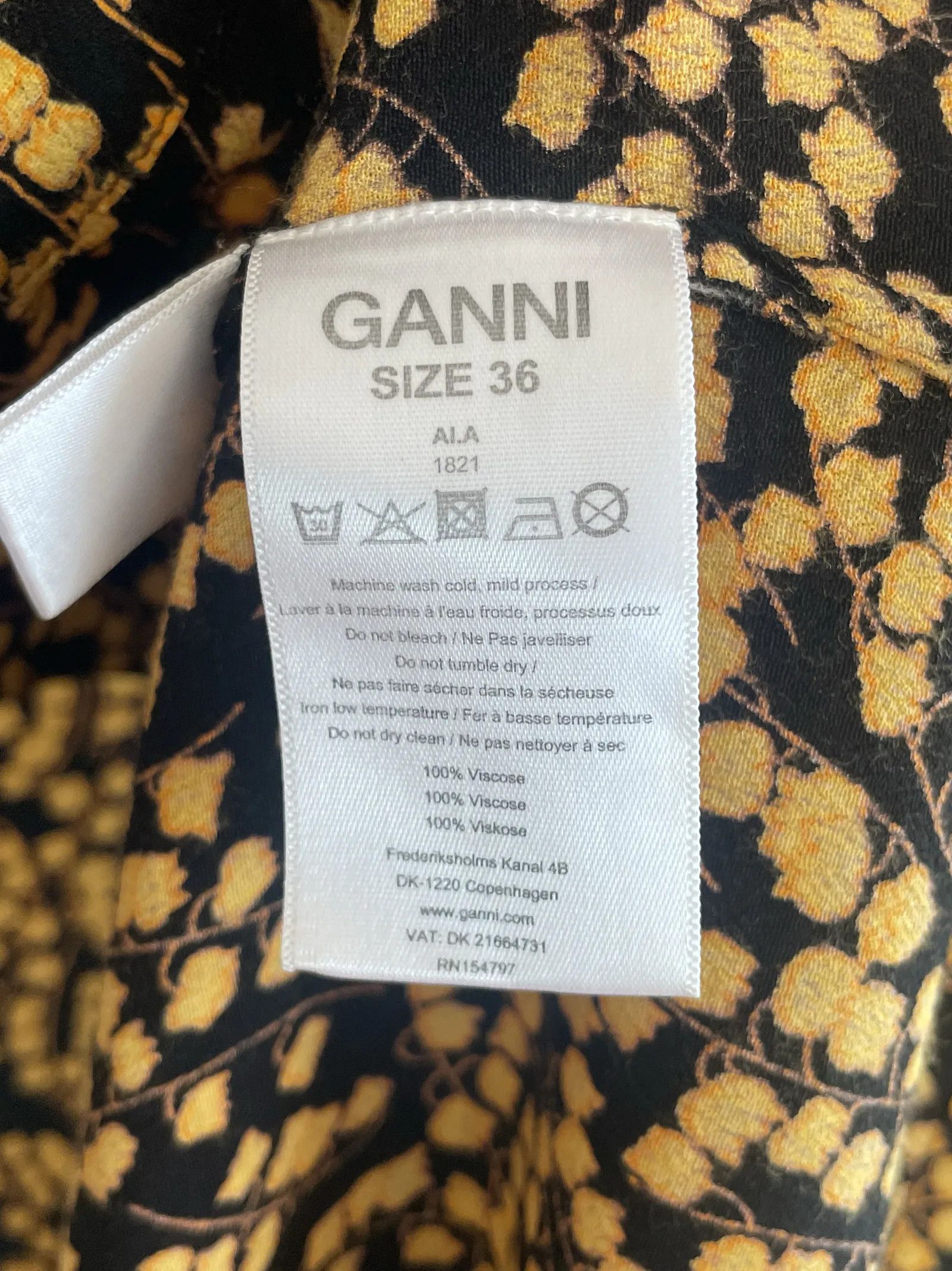 Ganni Ganni ALA Dress Size XS / US 0-2 / IT 36-38 - 3 Thumbnail
